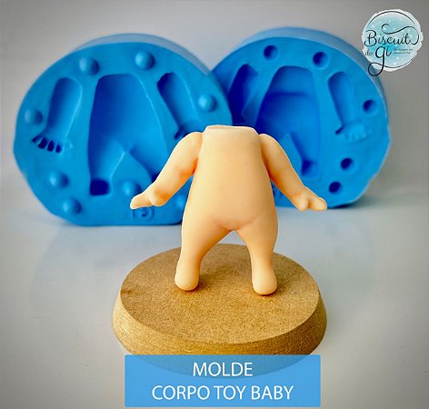 Molde Corpo Toy baby - Biscuit do Gi