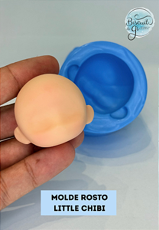 Molde Rosto Little Chibi - Biscuit do Gi