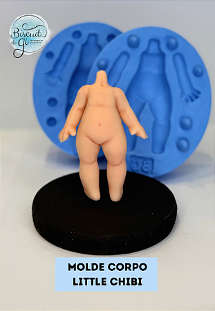 Molde Corpo Little Chibi - Biscuit do Gi