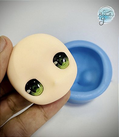 Molde Cabeça Chibizinho Masculino