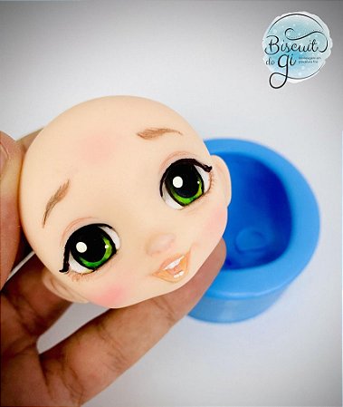 Molde Cabeça Alegrinha