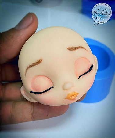 Molde Rosto Beijinho