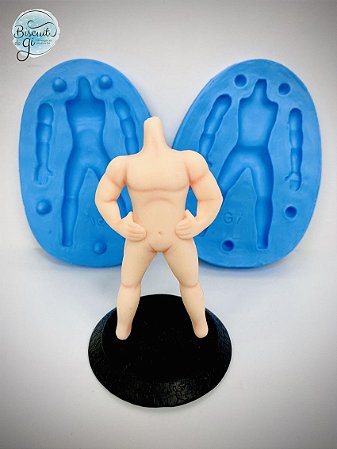 Molde Corpo Hot Kawaii Masculino