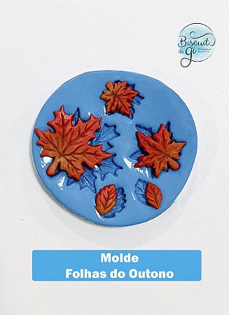 Molde Folhas do Outono