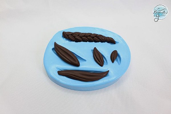 Molde Cabelinhos - Biscuit do Gi