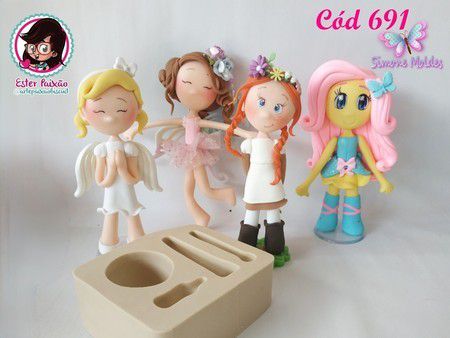 Molde Doce Doll - Simone Moldes