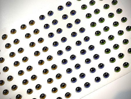 Olhos Adesivos Resinados Amorzinho