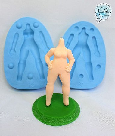 Molde Corpo Hot Kawaii Feminino