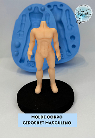 Molde Corpo Giposket Masculino - Biscuit do Gi