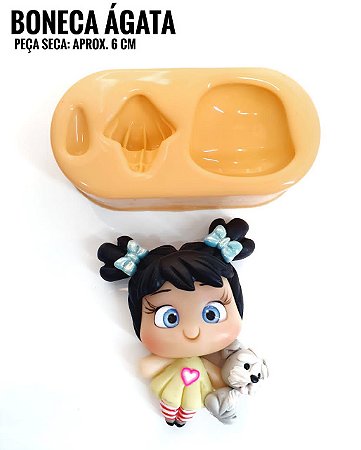Molde Boneca Ágata - Maria Diniz