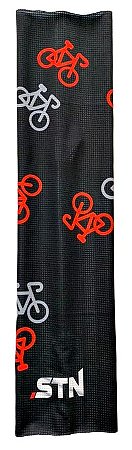 Bandana STN Bike - Preto e Vermelho