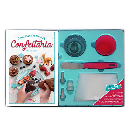 Livro - Chef Mirim - Meu Primeiro Livro de Confeitaria para Crianças