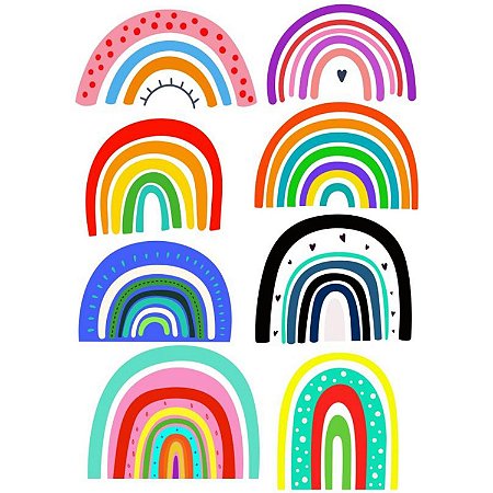 Tattoo | Tatuagem Temporária Arco Iris Infantil