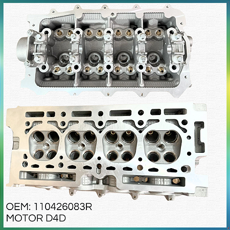 CABEÇOTE SANDERO CLIO 1.0 16V HI-FLEX