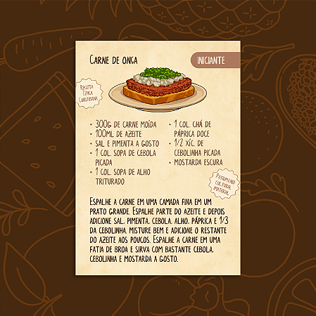 Imã Carne de Onça - Receituário
