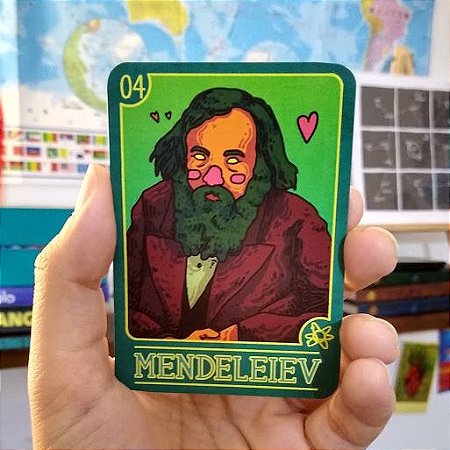 Cards Tabela Periódica Ilustrada