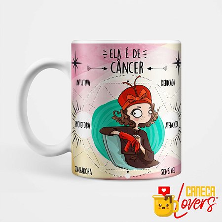Caneca Signo da Mulher - Câncer