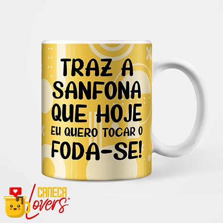 Caneca Flork - Traz a sanfona