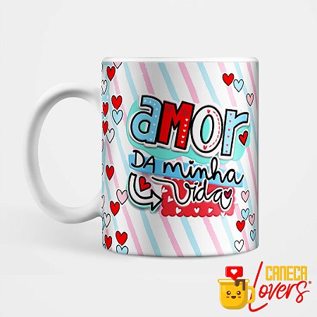 CANECA NAMORADOS CASAL HEROIS