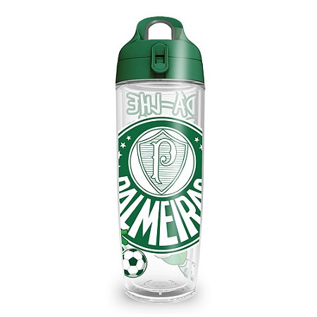 Kit Bola Caneca Squeeze Garrafa Futebol Palmeiras Oficial