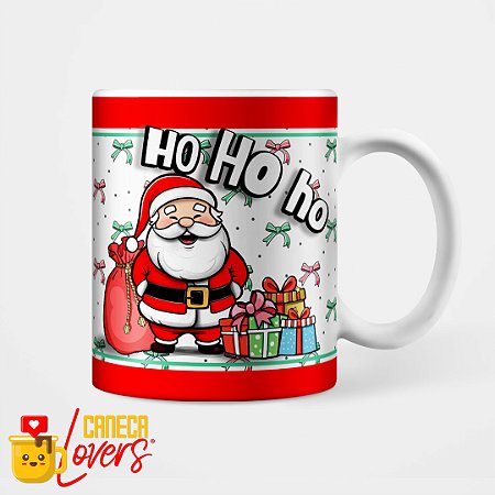 Caneca Natal Divertido - Feliz Natal e Boas Festas panda