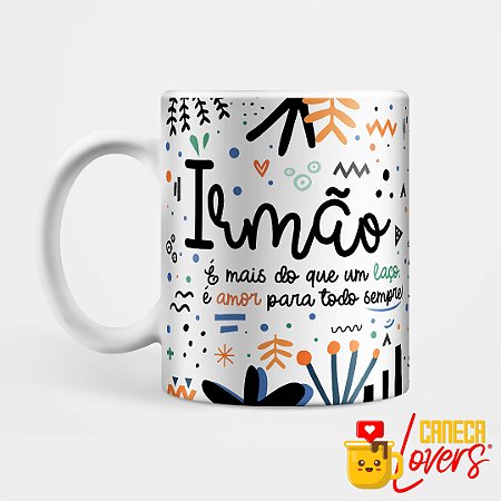 Caneca Familia - Irmão - Nome personalizado