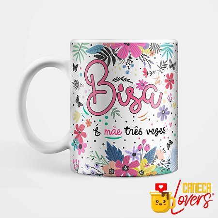 Caneca Familia - Bisa - Nome personalizado