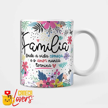 Caneca Familia - Familia