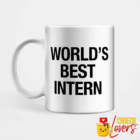 Caneca Estagiário The Office - World's Best Intern