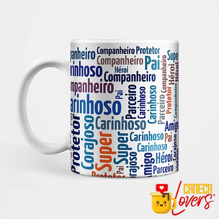 Caneca Pai Frases