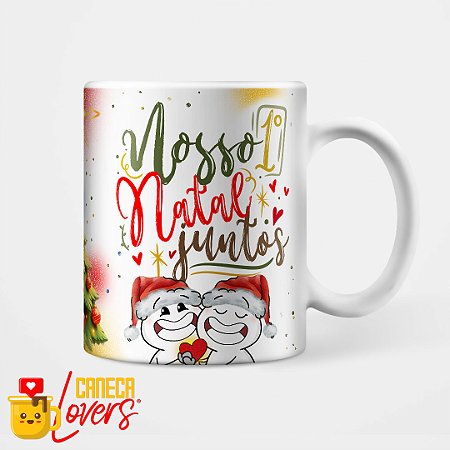 Caneca Natal 2024 - Nosso Natal juntos