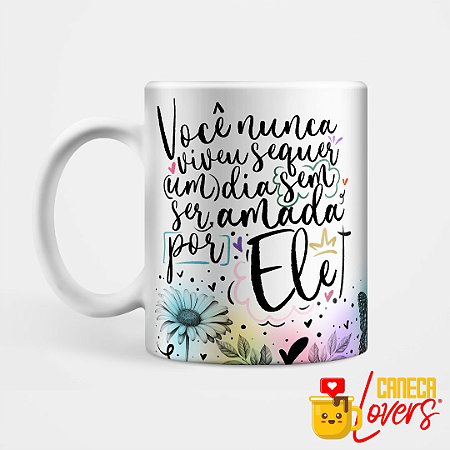 Caneca Coleção Palavra - Amada por Ele