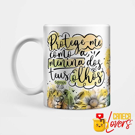 Caneca Coleção Palavra - Menina dos teus olhos