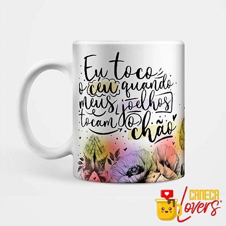 Caneca Coleção Palavra - Eu toco o Céu