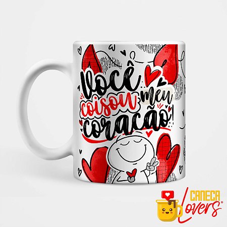 Caneca Dia dos Namorados - Você coisou meu coração