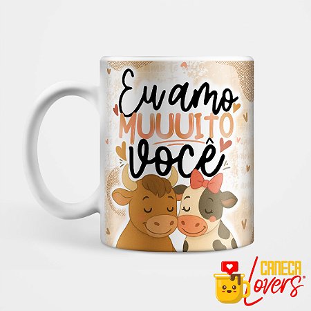 Caneca Dia dos Namorados - Eu amo muuuito você