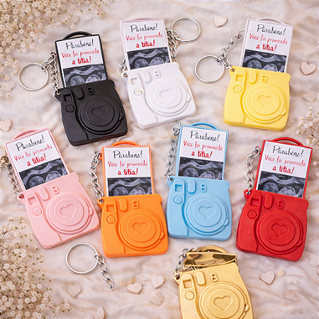 Chaveiro Revelação Câmera