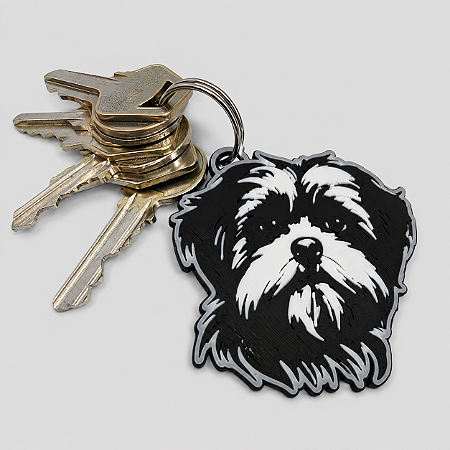 Chaveiro Raças de Cães - Shih Tzu