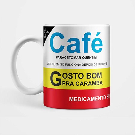 Caneca - Café Remédio