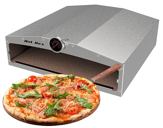 FORNO DE PIZZA HOTBOX PARA FOGÃO A GÁS