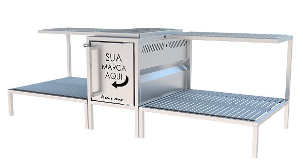 Churrasqueira Parrilla Profissional Hotbox Classica (alvenaria)