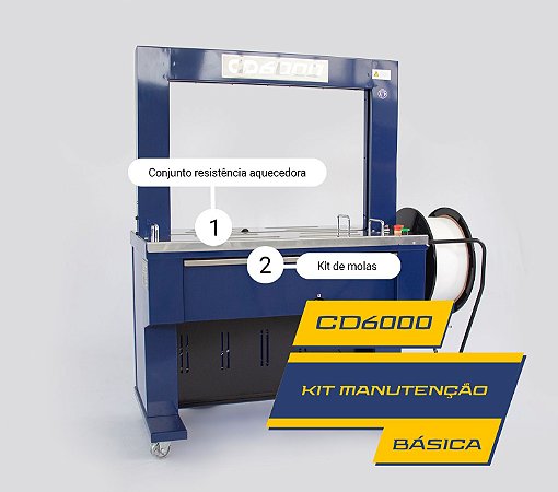 CD6000 - kit manutenção básica