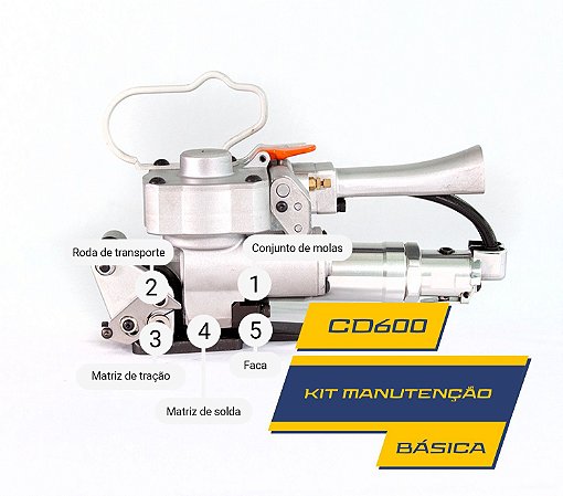 CD600 - Kit manutenção