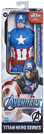 Capitão America Marvel Titan Hero Series Hasbro