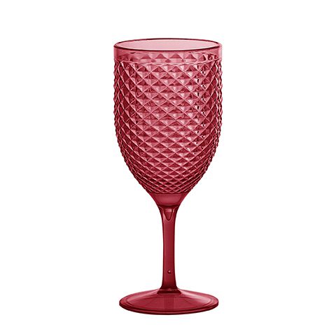Taça para Água e Vinho Luxxor 480ML -Vermelha