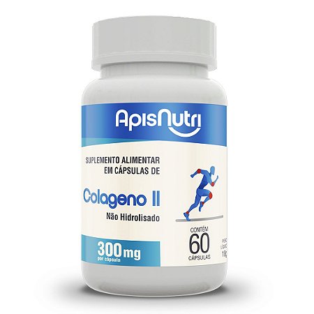 Colágeno Tipo II 60 Caps 300mg