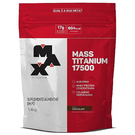Mass Titanium Refil 1,4Kg - Max Titanium