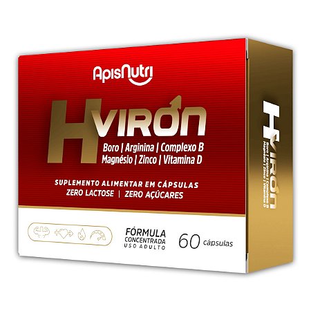 H-Viron 60 Cápsulas - Revigorante Para Homens E Mulheres - Vida mais  Natural - Loja de Produtos Naturais