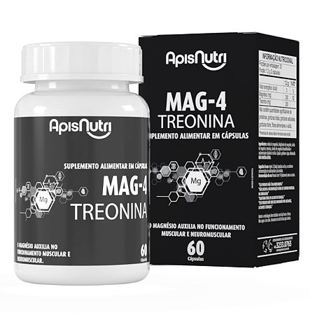 MAG-4 com Treonina 60 Caps 610mg