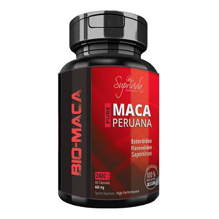 BIO-MACA Maca Peruana Pura - 60 Cápsulas 600mg